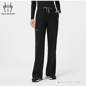 Figs wide leg scrub pants